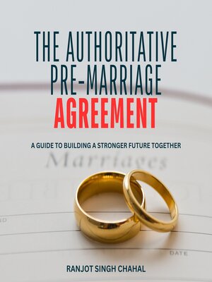 cover image of The Authoritative Pre-Marriage Agreement